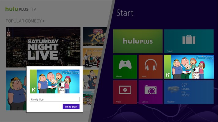 Hulu Plus App for Windows 10