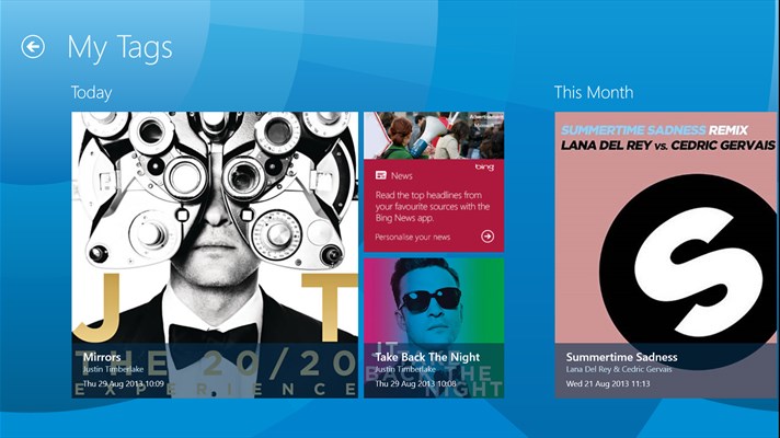 Shazam App for Windows 10