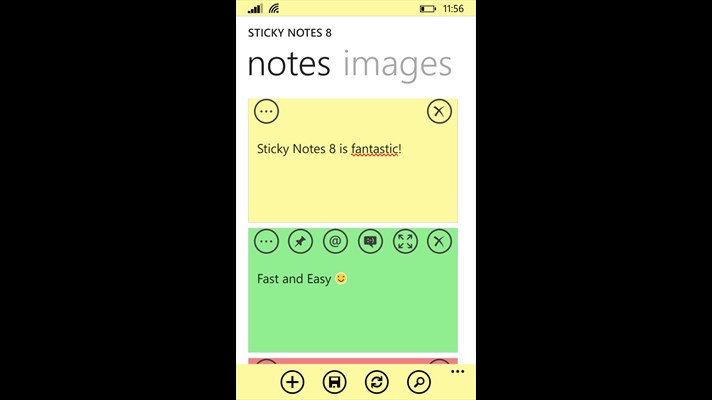 Sticky Notes 8 App for Windows 10